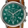 Timex Weekender Tan/Dark Green