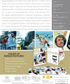 Steven Spielberg Director's Collection (Jaws / E.T. The Extra-Terrestrial / Jurassic Park / The Lost World: Jurassic Park / Duel / The Sugarland Express / 1941 / Always) DVD October 14, 2014 5 91DrioQgSgL