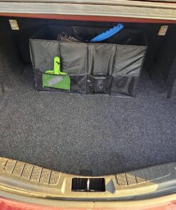 Honey-Can-Do SFT-01166 Soft Storage Chest, Black Folding Car Trunk Organizer 26 91E0WNarRL