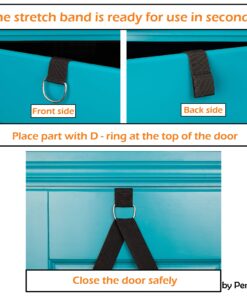 The Main Dancer - Stretch Band - to Improve Leg Stretching - Perfect Home Equipment for Ballet, Dance and Gymnastic Exercise - Excellent Gift for Your Friends and Loved Ones - Made in Europe 16 91E8UWy5P0L