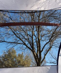 CAMPROS CP Tent 8 Person Camping Tents, Weather Resistant Family Tent, 5 Large Mesh Windows, Double Layer, Divided Curtain for Separated Room, Portable with Carry Bag Blue 51 91E96T7zCcL