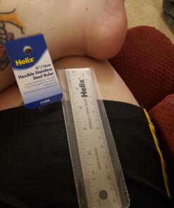 Helix Stainless Steel Ruler 6" / 15cm (13006) 13 91ED4h6xgL