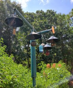 Perky-Pet 780 Outdoor Hanging Water Cooler Bird Waterer and Dispenser,Blue, 1.5 Qt Capacity 33 91EDsoJRHKL