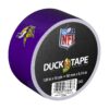 Duck Brand 282373 Minnesota Vikings NFL Team Logo Duct Tape, 1.88-Inch by 10 Yards, Single Roll 29 91EFAzCySnL
