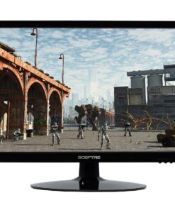 Sceptre E205W-1600 20" 75Hz Ultra Thin LED Monitor HDMI VGA Build-in Speakers, Metallic Black (2018 version) Single 31 91EJOh6nrEL
