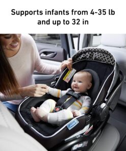 Alternative view of Graco SnugRide 35 Lite LX Infant Car Seat, Studio