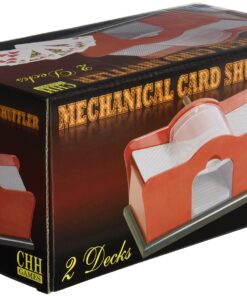 Alternative view of CHH Hand Cranked Card Shuffler (2-Deck)