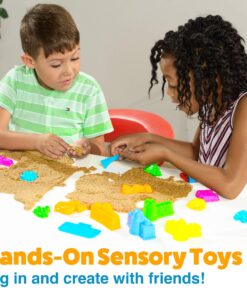 USA Toyz Sand Molds Beach Toys for Kids - 23pk Sand Castle Building Kit Sandbox Toys for Toddlers, Compatible with Molding Clay or Play Sand, Beach Sand Water Toys Indoor Outdoor Sensory Toys for Kids 23pk Sand Molds 29 91EPSmMWUiL