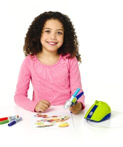 Crayola Air Marker Sprayer Airbrush Kit, Gift for Kids Age 8, 9, 10 23 91ERfGPbLaL