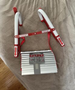 Kidde Fire Escape Ladder, 2-Story Rope Ladder, Extends to 13-Feet, Anti-Slip Rungs 13-Foot 57 91ESaIA49VL