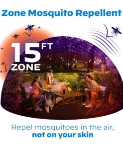 Alternative view of Thermacell Patio Shield Mosquito Repeller, Highly Effective Repellent, No Candles or Flames, DEET-Free, Scent-Free, Bug Spray Alternative, Includes 12-Hour Refill Graphite