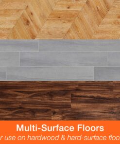 Bona Microfiber Pad Pack for Multi-Surface Hard Floors - 3-Pack Value - Use With Bona Mops - Includes Dusting Pad, Cleaning Pad, and PowerPlus Deep Clean Pad - Wood, Stone, Tile, Laminate, Vinyl Floor Variety Pack 20 91EXsaGWZQL