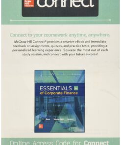 Connect 1-Semester Access Card for Essentials Corporate Finance