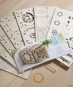 UGEARS Model Safe Kit | 3D Wooden Puzzle | DIY Mechanical Safe 17 91EdsdwHLdL