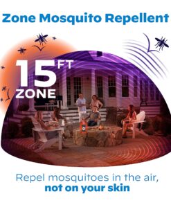 Alternative view of Thermacell Mosquito Repellent Lantern; No Spray Mosquito Repellent For Patios; Includes 12-Hours of Protection; DEET-Free, Scent-Free, No Flame Citronella Candle Alternative Black