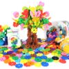 VIAHART Brain Flakes 500 Piece Interlocking Plastic Disc Set - A Creative and Educational Alternative to Building Blocks - Tested for Children's Safety - A Great Stem Toy for Both Boys and Girls 16 91EhXjUx6VL