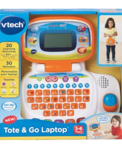 VTech Tote and Go Laptop, Orange Standard Packaging 19 91ElR5HJp3L