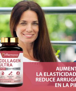 Offernova Collagen Ultra Hydrolyzed Collagen Supplements - 3000mg Anti Aging Bovine Collagen Peptides for Healthy Joints, Bones, Hair and Skin. Pastilla de Colageno Hidrolizado, 90 Capsules 13 91EsZLr2A5L