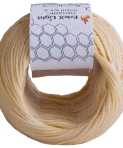 EricX Light Beeswax Hemp Wick,200 ft Spool,100% Organic Hemp Wick Well Coated with Beeswax,Standard Size(1.0mm) 22 91EuulM2HqL