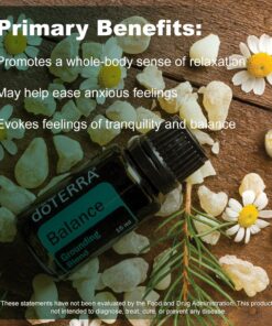 doTERRA Balance Essential Oil Grounding Blend - 15 ml 0.51 Fl Oz (Pack of 1) 16 91F19JmkxKL