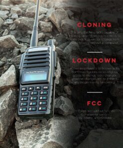 BaoFeng UV-82C Dual-Band 136-174/400-520 MHz FM Ham Two-Way Radio, Transceiver, HT with Battery, Earpiece, Antenna, Charger 15 91F8i2WrlL
