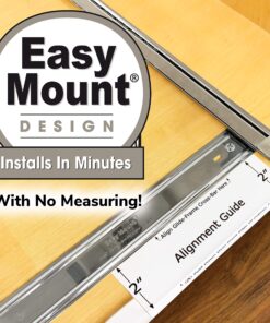 LYNK PROFESSIONAL® Pull Out Cabinet Organizer, 14"W x 18"D - Slide Out Drawers for Kitchen Cabinets - Sliding Pantry Shelves - Roll Out Shelf Storage for Pots, Pans - Lifetime Limited Warranty, Chrome 14" W x 18" D 14x18 Chrome 31 91FAfT9a3BL