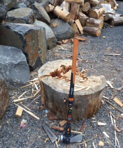 Fiskars IsoCore 8lb. Wood Splitting Maul - 36" Shock Control SoftGrip Handle - Wood Splitter Tool and Maul for Splitting Wedge - Black/Orange Pro IsoCore 8lb Maul 41 91FEhqNInGL