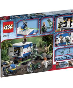 LEGO Jurassic World Raptor Rampage 75917 Building Kit 15 91FGRtz WL