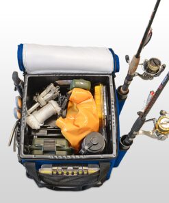 Alternative view of Shoreline Marine Propel Paddle Gear Ultimate Kayak Bag | Durable Water Resistant 1200 Denier Material | 2 Fishing Rod Holders | Heavy Duty Zipper | Lined Accessory Storage Compartment