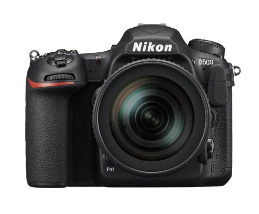 Nikon D500 DX-Format Digital SLR with 16-80mm ED VR Lens Black