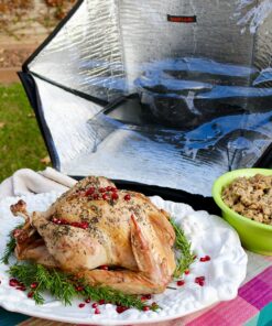 Sunflair Portable Solar Oven Deluxe with Complete Cookware, Dehydrating Racks and Thermometer 18 91Fc9XO3QzL