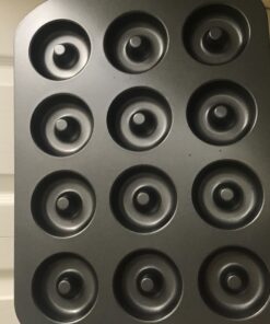 Wilton Small Donut Pan 12-Cavity, Steel 12-Cavity Mini 28 91FmkeBctuL