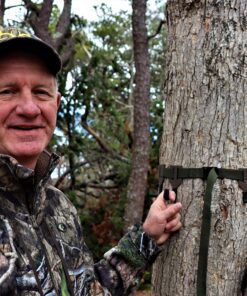 TREESTAND GEAR HANGER - THE ORIGINAL - PREMIUM COMPONENTS - NO PLASTIC PARTS - ON YOUR TREE IN SECONDS - PUBLIC LAND LEGAL - MADE TO LAST A LIFETIME - TREESTAND HANGERS FROM TREESTAND HUNTERS 24 91FplcIl2nL