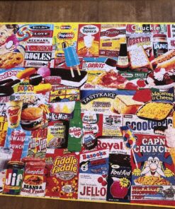 White Mountain Puzzles Things I Ate As A Kid Collage Puzzle - 1000 Piece Jigsaw Puzzle 34 91FrvAOUpJL