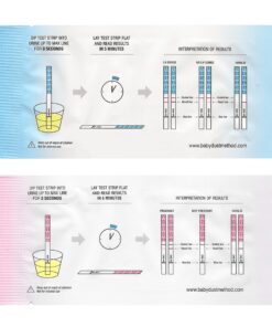 Wondfo Extra Wide Tests - by The Babydust Method - 50 LH Ovulation and 20 HCG Pregnancy Test Strips LH HCG 70 Piece Set 15 91FsAJxsqhL