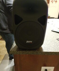 LyxPro SPA-8 Compact 8" Portable PA System 100-Watt RMS Power Active Speaker System Equalizer Bluetooth SD Slot USB MP3 XLR 1/4" 1/8" 3.5mm Inputs SPA8 21 91FspFFJKFL