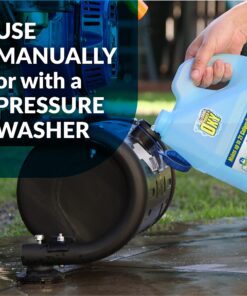 Simple Green Oxy Solve Deck and Fence Pressure Washer Cleaner, Colorless to Pale Straw, Unscented, 128 Fl Oz (Packaging May Vary) 29 91FuaNyQkL