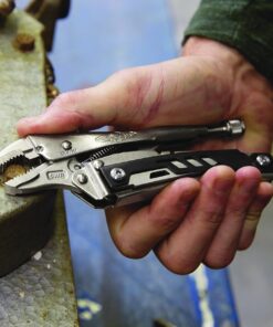 IRWIN VISE-GRIP Locking Multi-Pliers with Wire Cutter, 5", 1923454 5WR 12 91G2geE5s1L