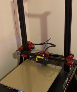 HATCHBOX 1.75mm Red PLA 3D Printer Filament, 1 KG Spool, Dimensional Accuracy +/- 0.03 mm, 3D Printing Filament 41 91G2kc2O5QL