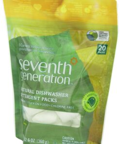 Seventh Generation Auto Dish Pacs, Lemon, 20 Count 19 91G2oT9KvXL