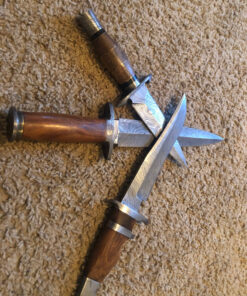 RAM-05 Damascus Steel Hunting Knife – Walnut Wood Handle 59 91GFgCoY5lL