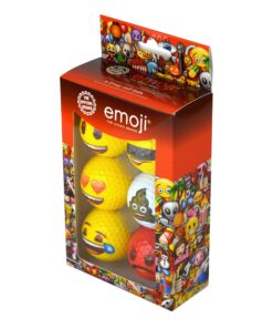 emoji Official Novelty Fun Golf Balls - 6 Pack 8 91GJuUy3vVL