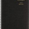 AT-A-GLANCE Auto Mileage Log Record Book, 3.75 x 6.12 Inches, Black (AAG8013505)