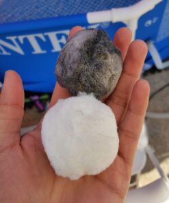 Aitsite 1.5 lbs Pool Filter Balls Eco-Friendly Fiber Filter Media for Swimming Pool Sand Filters (Equals 50 lbs Pool Filter Sand) 1.5 Pounds 43 91GUM3tIJ4L