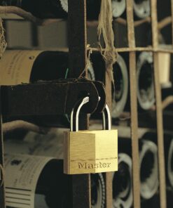 Master Lock 140D Padlock, 1 Pack, Brass 15 91GVqJOWmzL