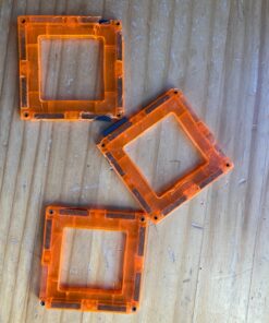 Playmags Magnetic Tiles, 30-Piece Magnet Squares Expansion Set, Construction Building Blocks, Starter Set for Kids Ages 3+ 16 91Ge88o56L