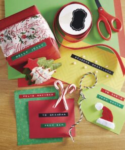 DYMO 3D Plastic Embossing Labels for Embossing Label Makers, White Print on Red, 3/8'' x 9.8', 1-roll Pack (520102) 10 91GgZHXlM4L