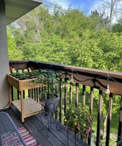 VegTrug 8 Pocket Herb Garden Brown 50 91Gn8Ph8PpL