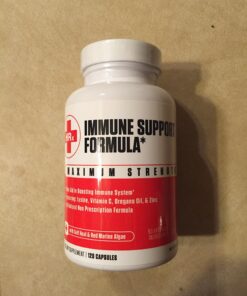 Re+Gen Nutrition Immune Support Supplement for Adults, Natural Capsules with Zinc, Vitamin C, L lysine Amino Acid & Oregano Oil for Strong Immunity Health in Men & Women, 120 Capsules 17 91GpNEkYHjL