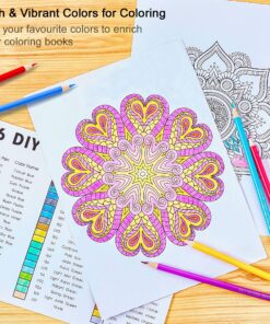 Shuttle Art 136 Coloured Pencils , Soft Core Colouring Pencils Set for Adult Colouring Books, Doodling, Sketching, Drawing, Art Supplies 136 colour 34 91GrX4OW L